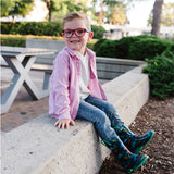 Jurassic Dinosaurs Rain Boots, size  5