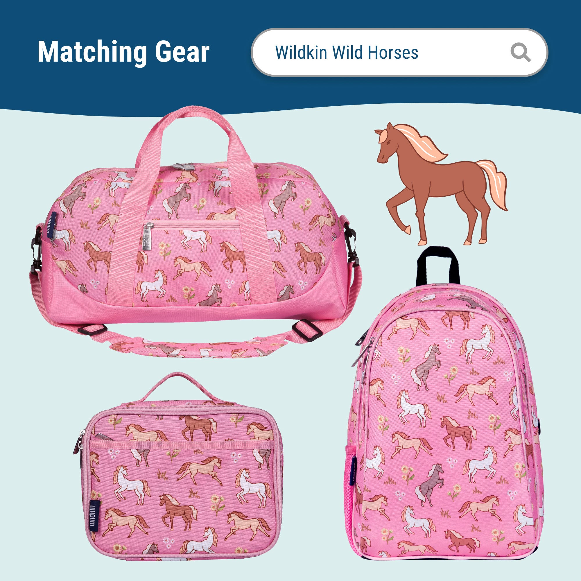 Wild Horses Day2Day Nap Mat