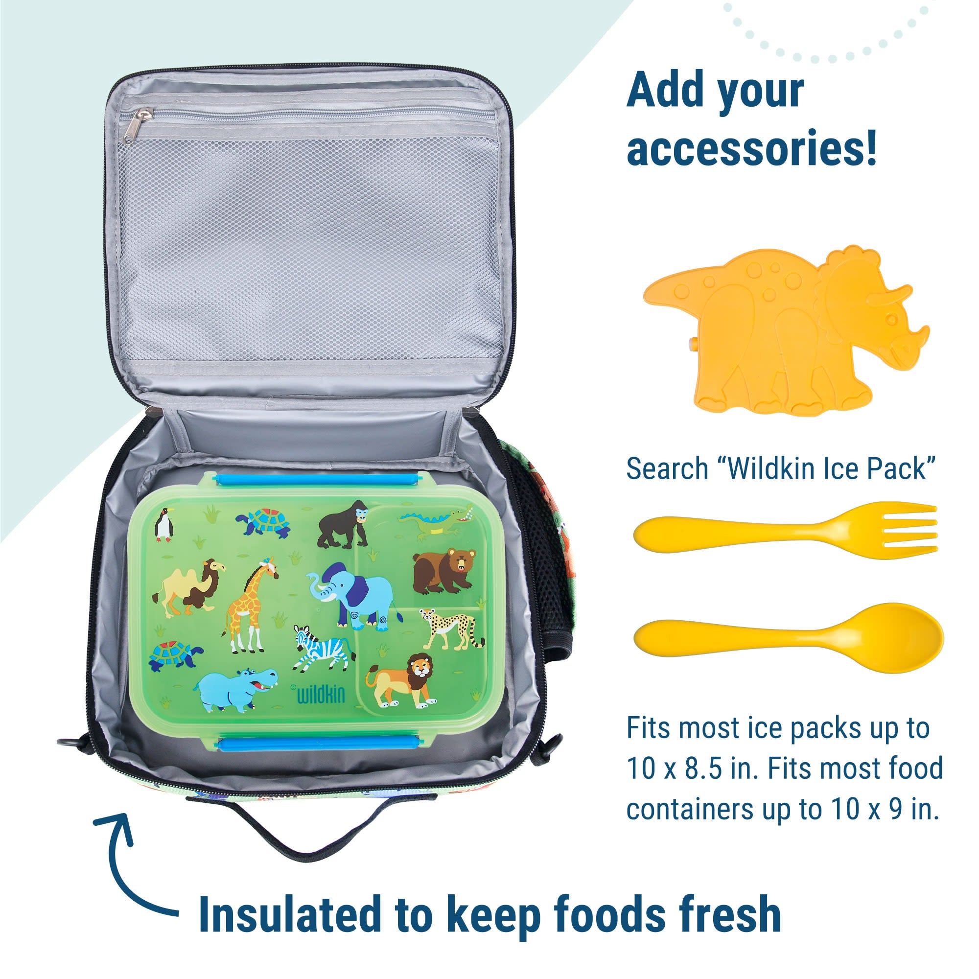 Wild Animals ECO rPET Next Gen Lunch Box