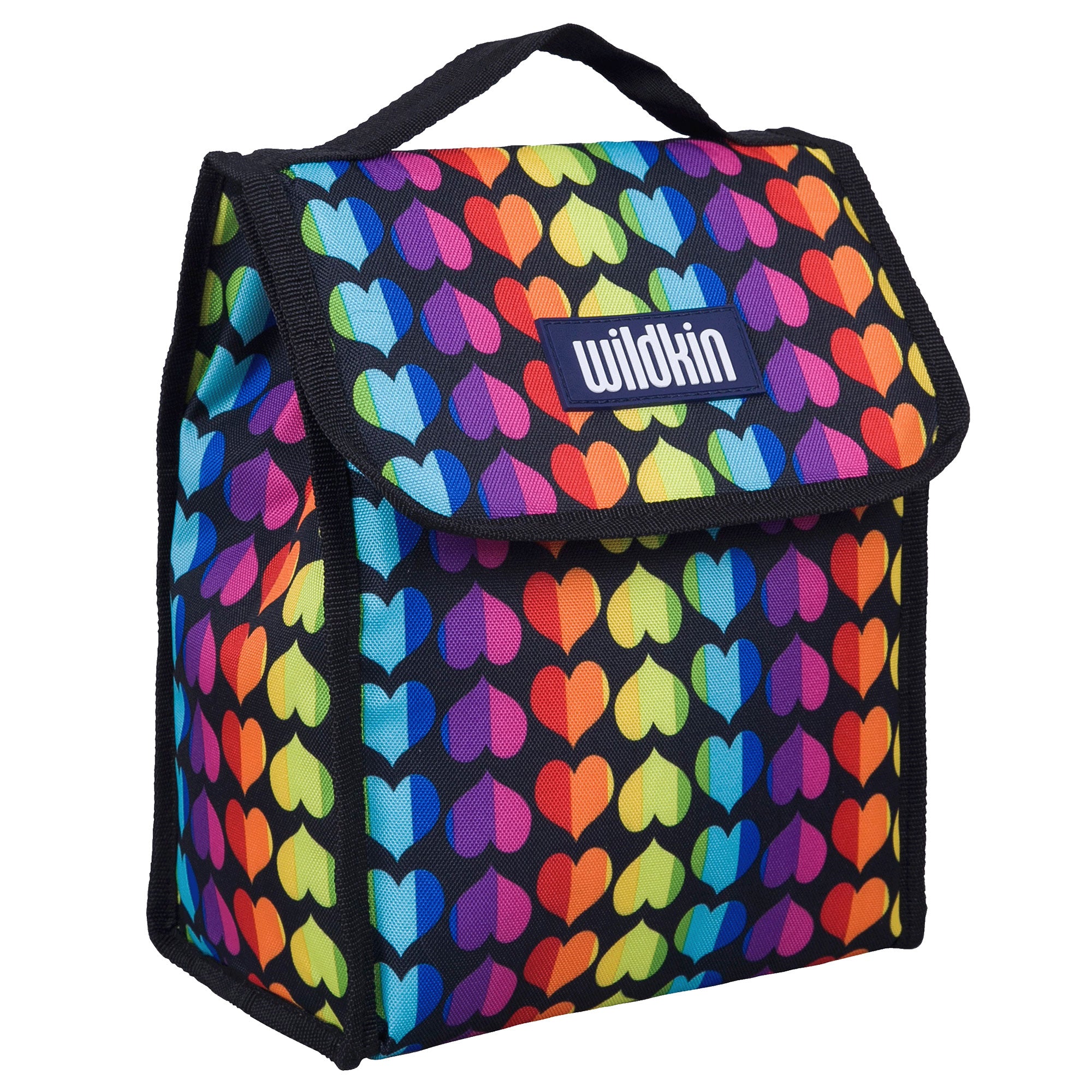 Rainbow Hearts Lunch Bag