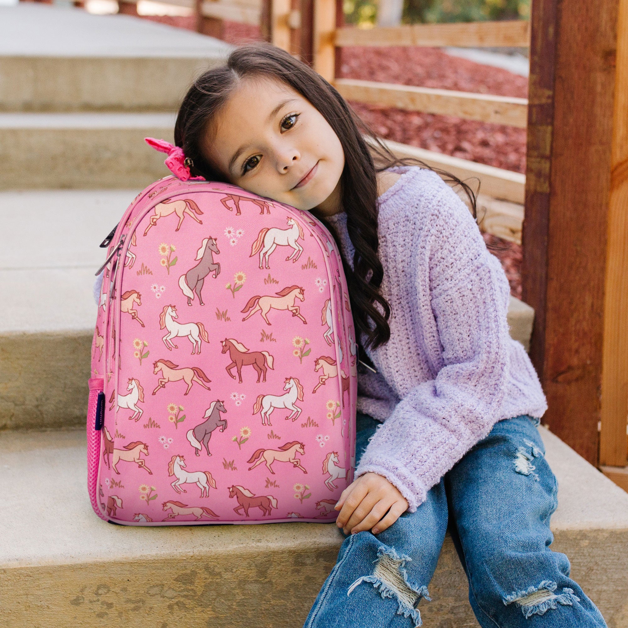 Wildkin Rodeo Backpack Wild Horses 15 Inch Backpack – Wildkin