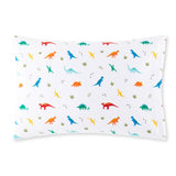 Jurassic Dinosaurs 100% Cotton Flannel Pillowcase - Standard