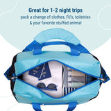 Aqua Overnighter Duffel Bag