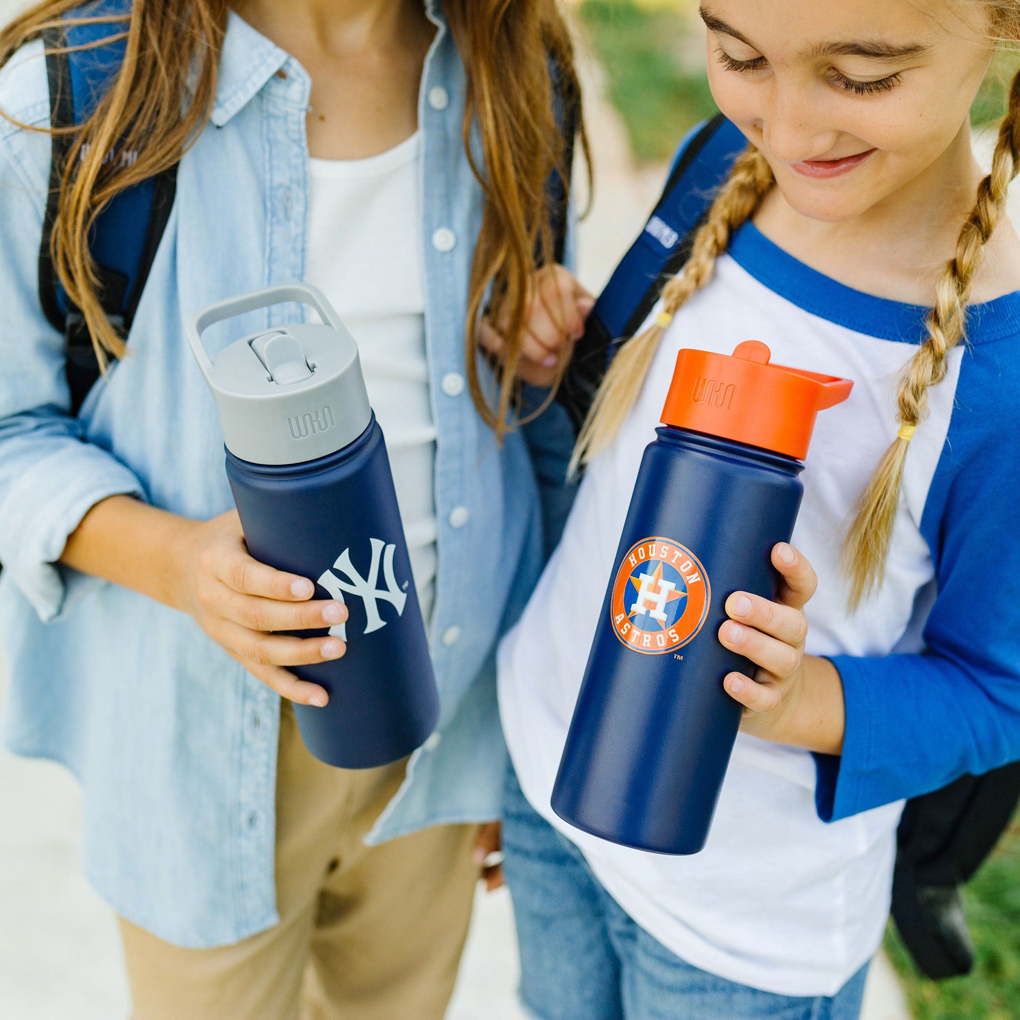 Houston Astros™ Steel Water Bottle