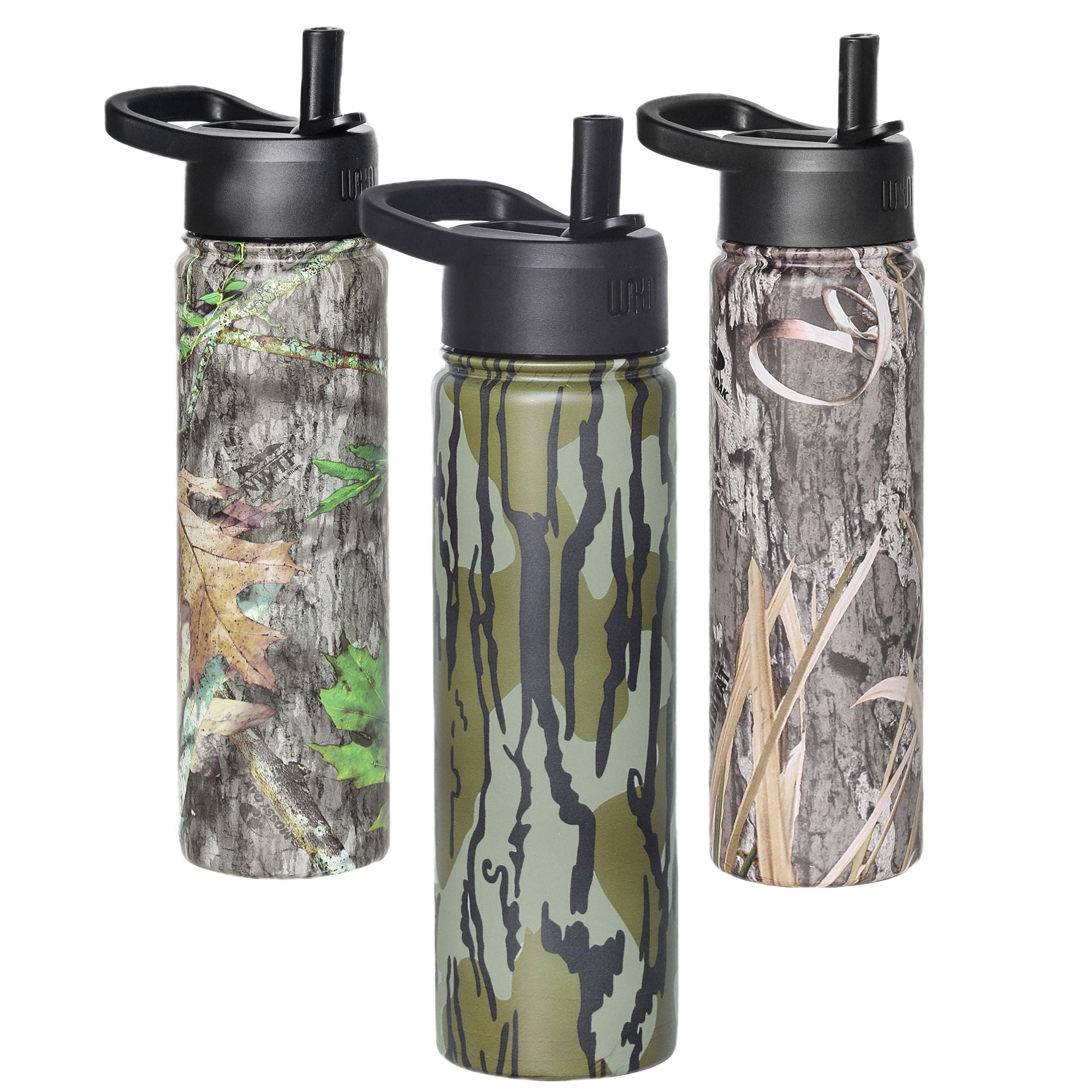 Mossy Oak Original Bottomland 22 oz Stainless Steel Water Bottle