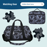 Black Camo 16 Inch Backpack