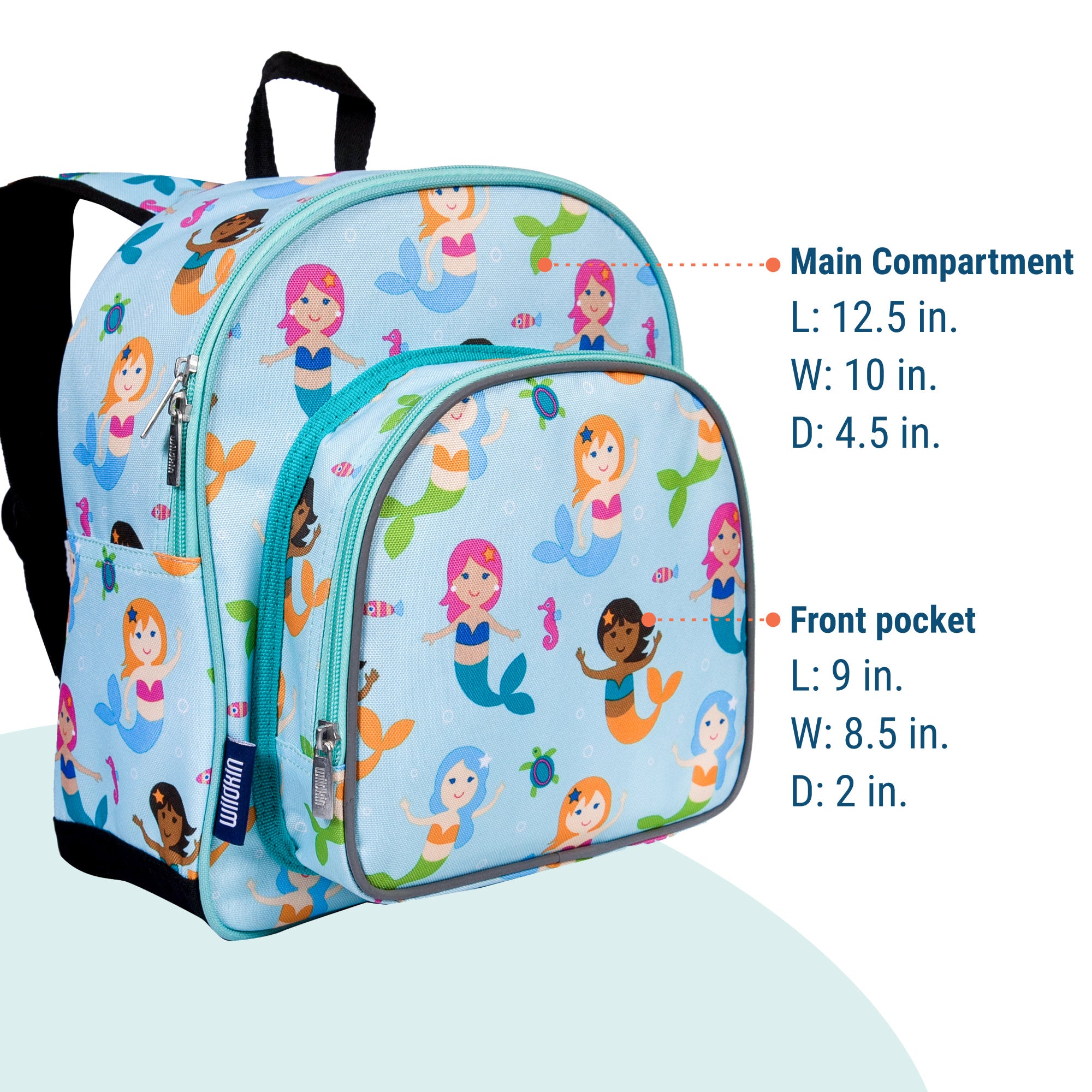 Mermaids 12 Inch Backpack