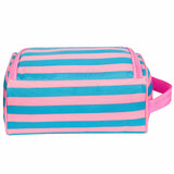 Pink Stripes Toiletry Bag