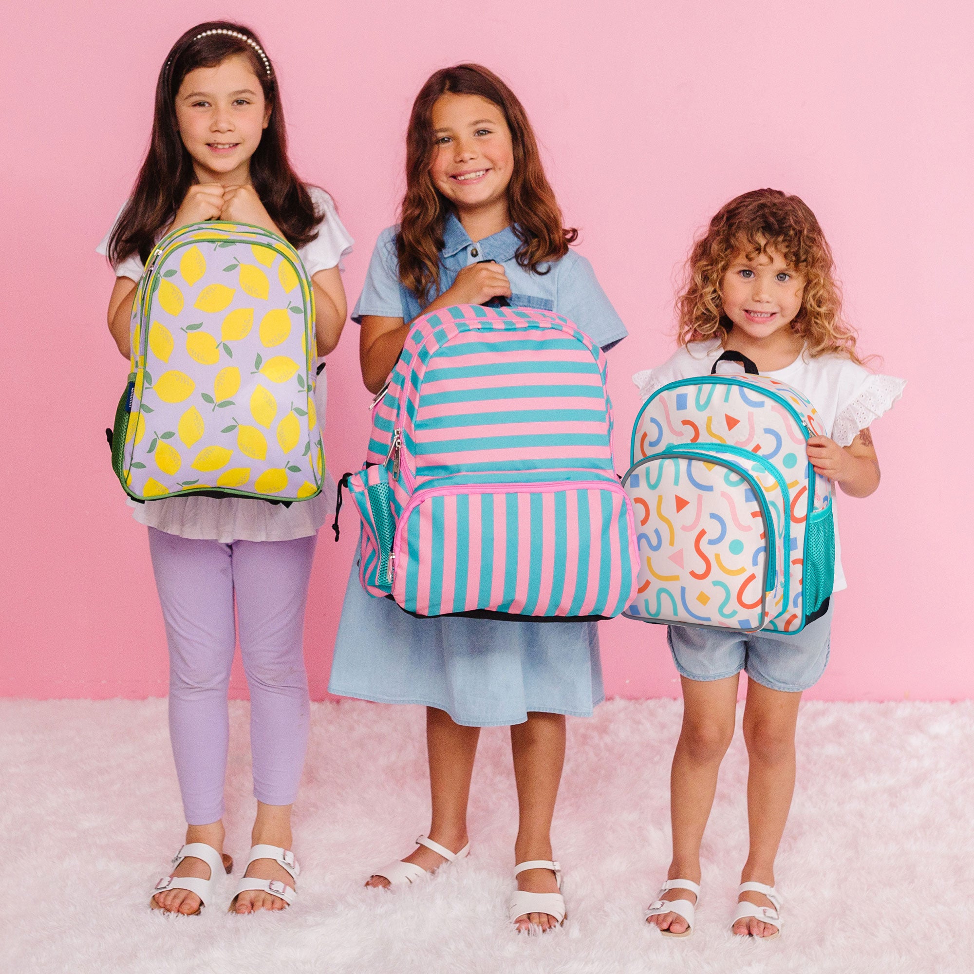 Confetti Peach 12 Inch Backpack