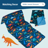 Jurassic Dinosaurs 100% Cotton Hypoallergenic Pillowcase - Toddler