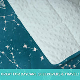 Extra Long Toddler Nap Mat - Galaxy Night Sky