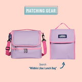 Lilac Two Compartment Lunch Bag