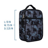 Black Camo Recycled Eco Lunch Bag