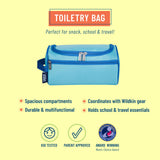 Aqua Toiletry Bag