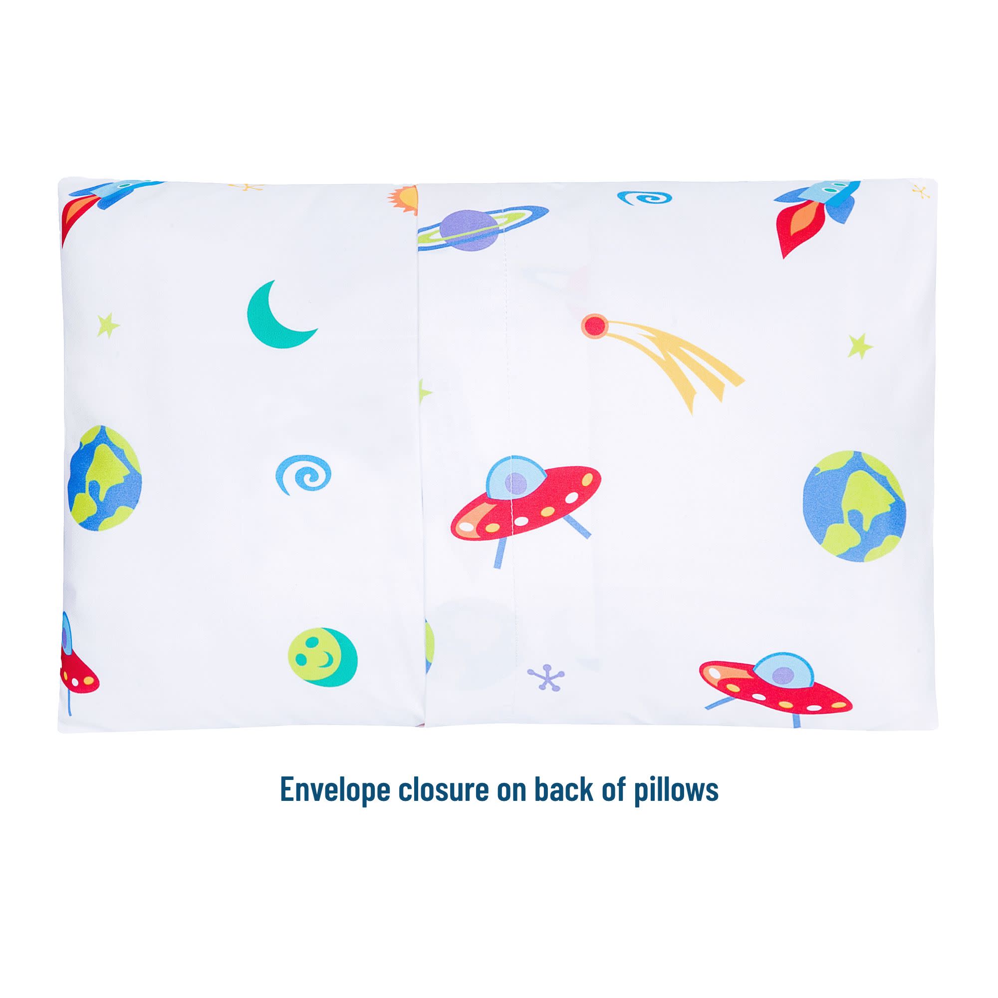 Out of this World Microfiber Pillowcases - Toddler (2 pk)