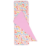 Confetti Peach Plush Nap mat