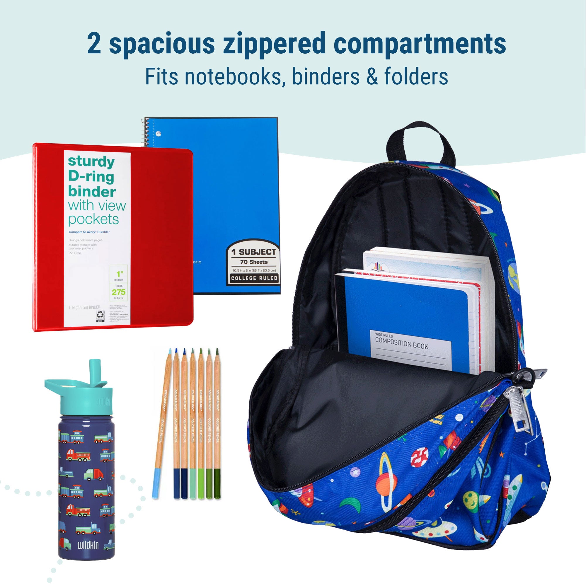 15 Inch Backpack - Boys