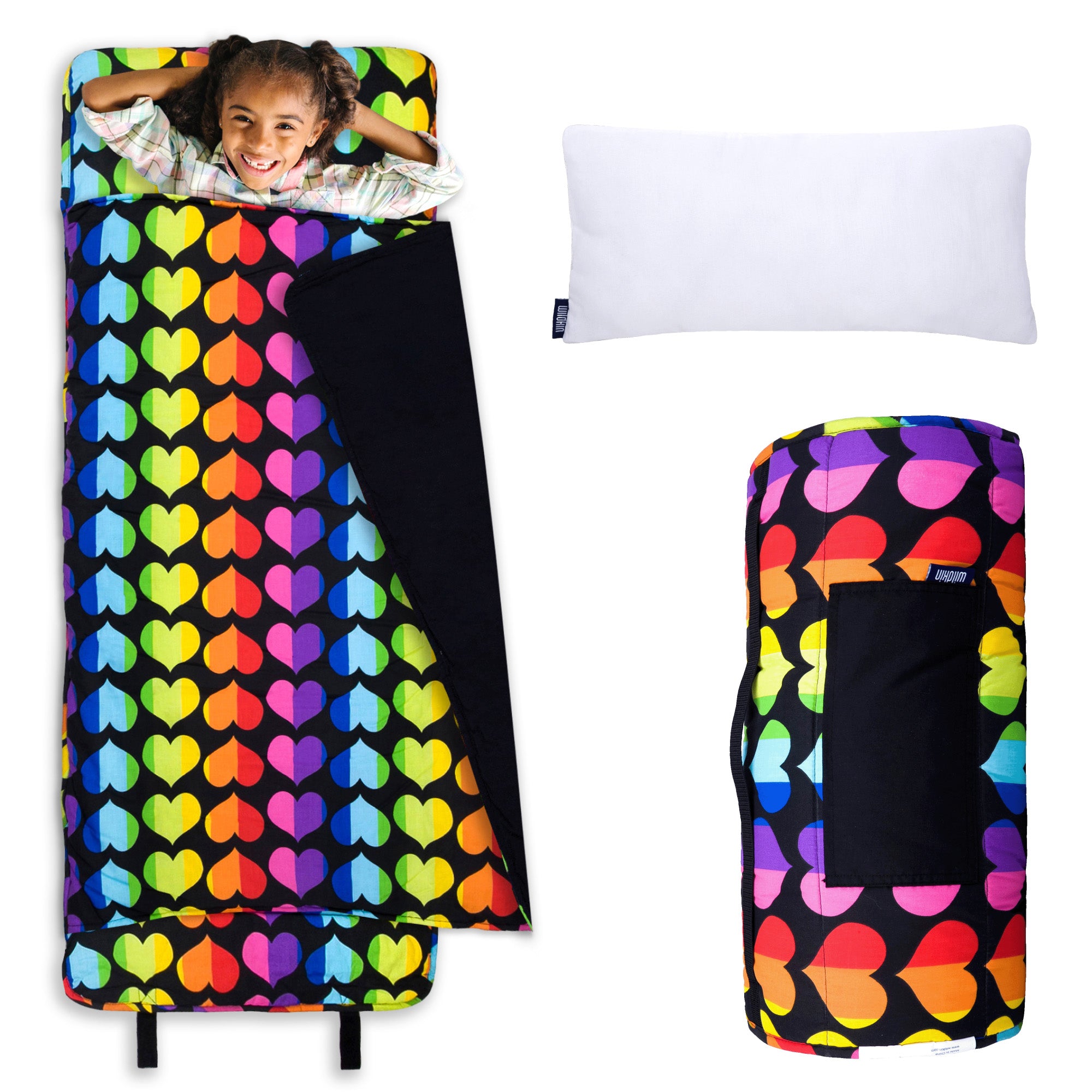 Rainbow Hearts Original Nap Mat