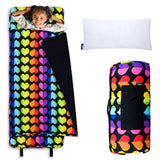 Rainbow Hearts Original Nap Mat