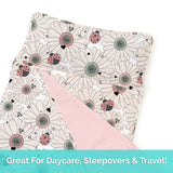 Extra Long Toddler Nap Mat - Floral, Daisy Bug