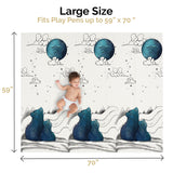 Large Play Mat - Galaxy Bears