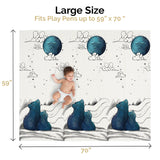 Large Play Mat - Galaxy Bears