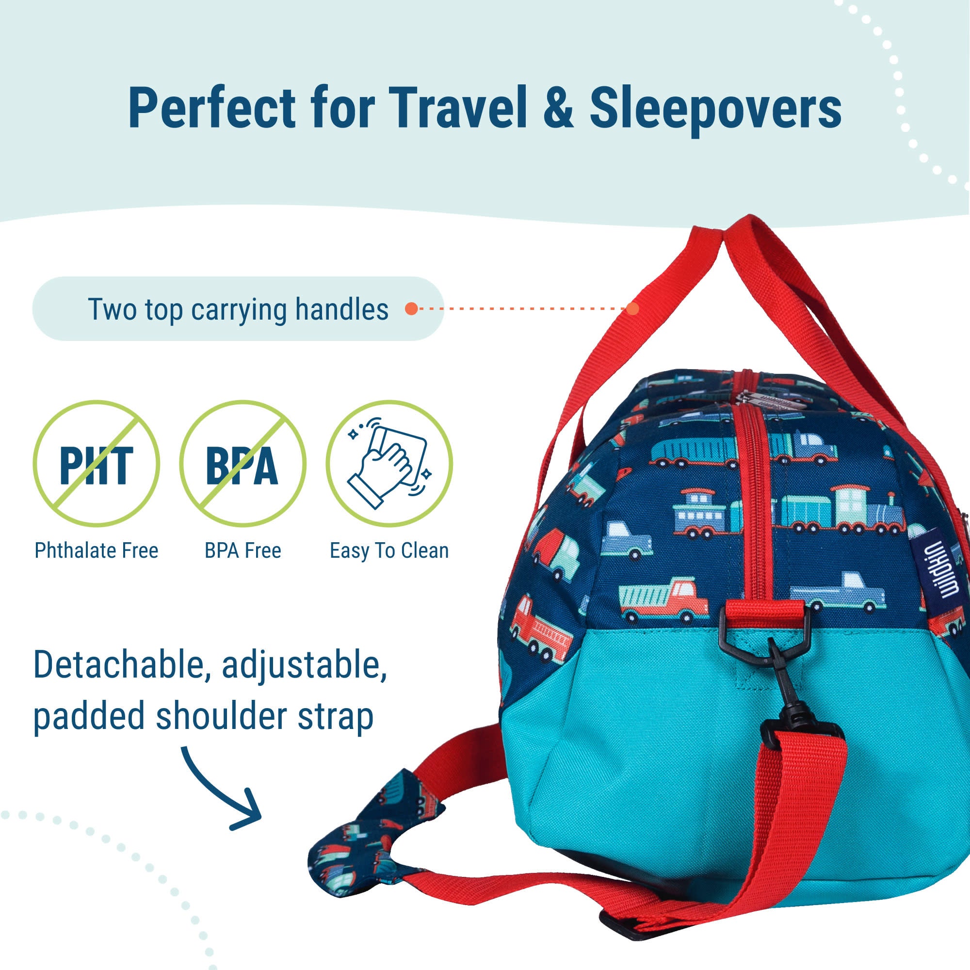 Transportation Overnighter Duffel Bag