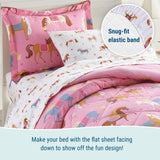 Horses 100% Cotton Percale Sheet Set