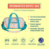 Confetti Peach Overnighter Duffel Bag