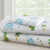 Dinosaur Land 100% Cotton Sheet Set - Twin