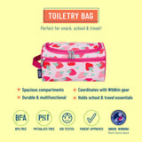 Strawberry Patch Toiletry Bag