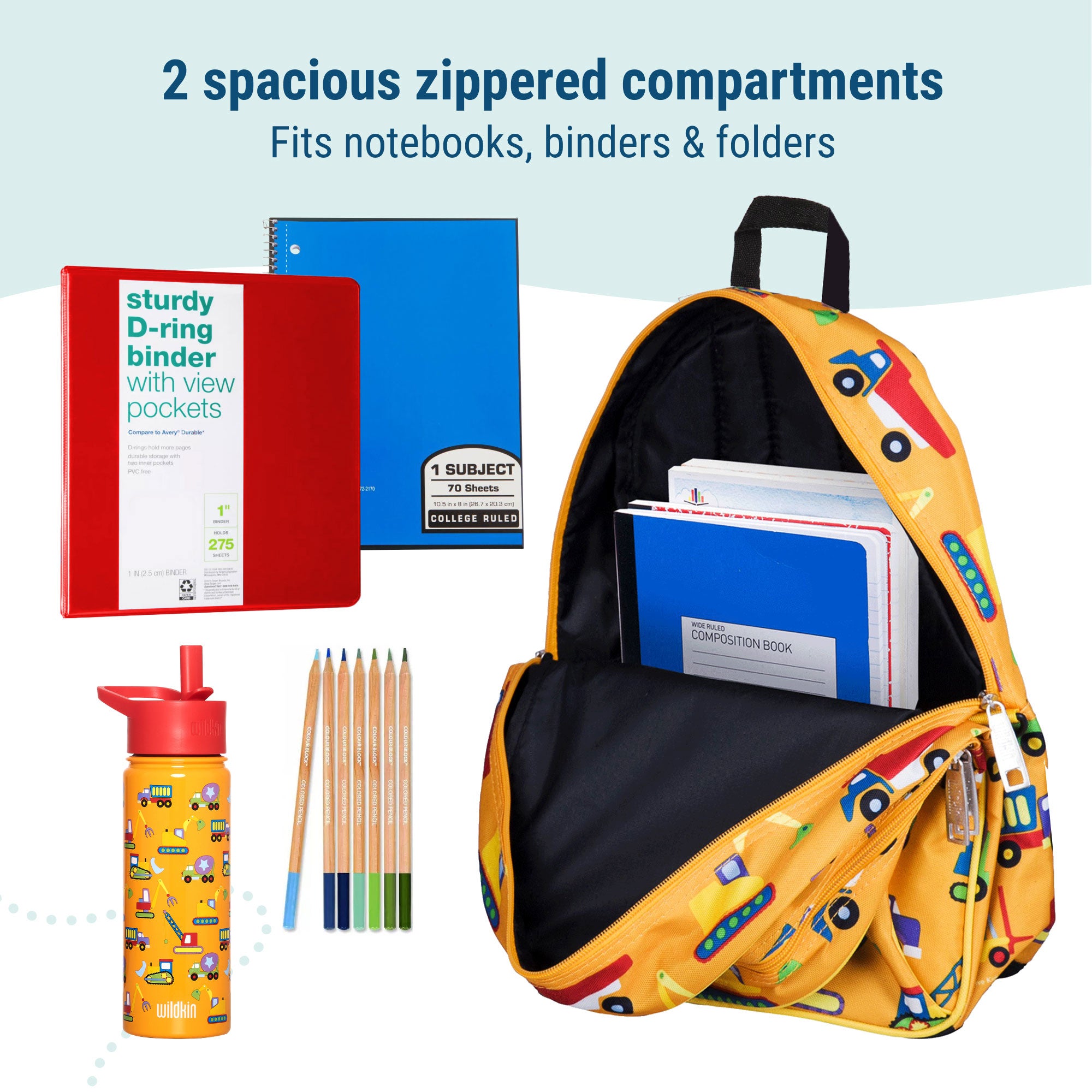 15 Inch Backpack - Boys