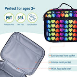 Rainbow Hearts Lunch Box