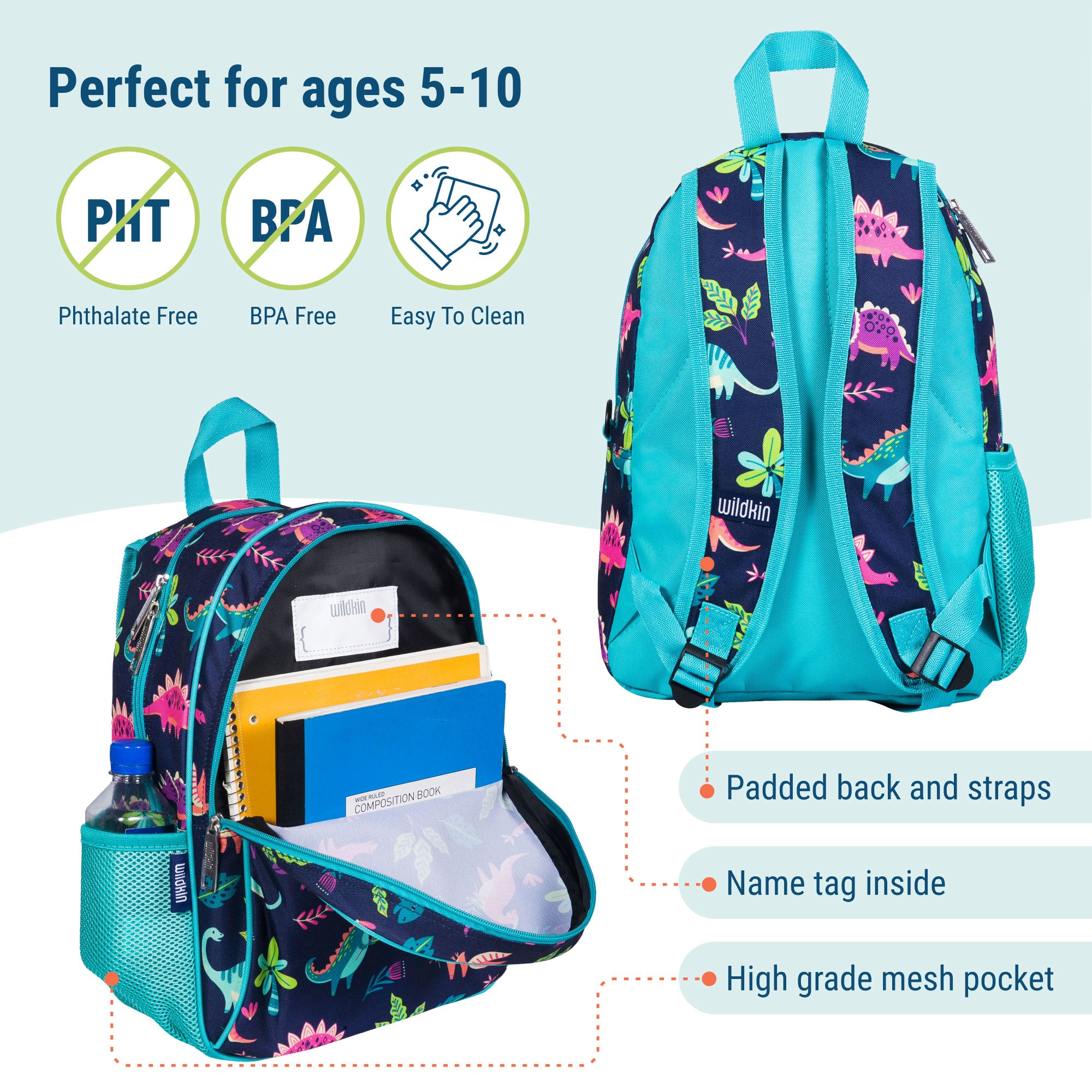 15 Inch Backpack - Girls