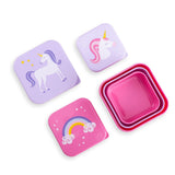 Unicorn Nested Snack Containers