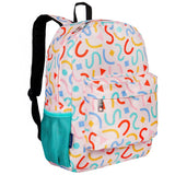 Confetti Peach 16 Inch Backpack