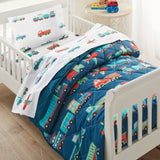 Transportation 100% Cotton Pillowcase