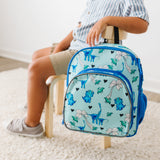 Blue Dino 12 Inch Backpack