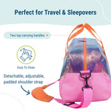 Orange Shimmer Overnighter Duffel Bag