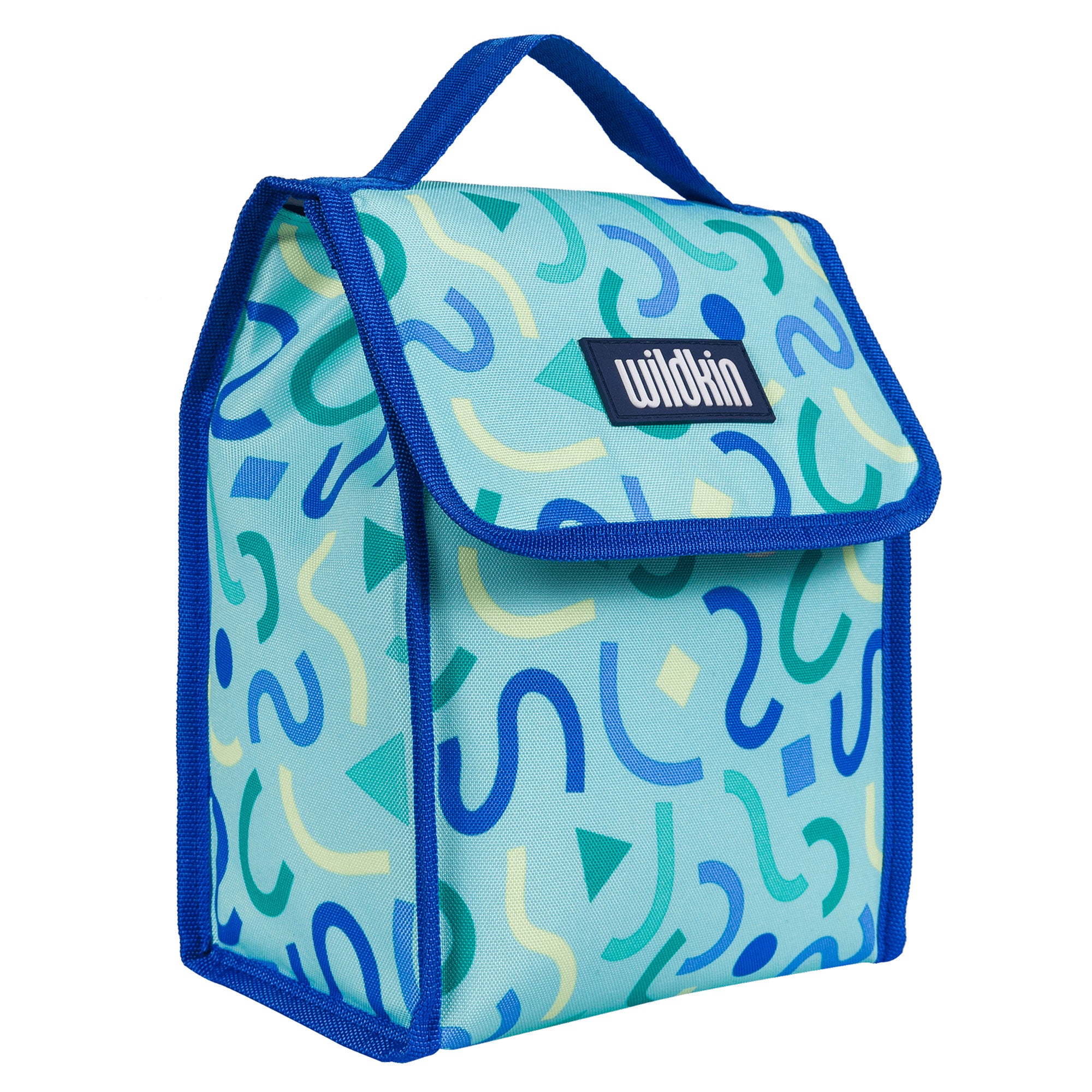 Confetti Blue Lunch Bag
