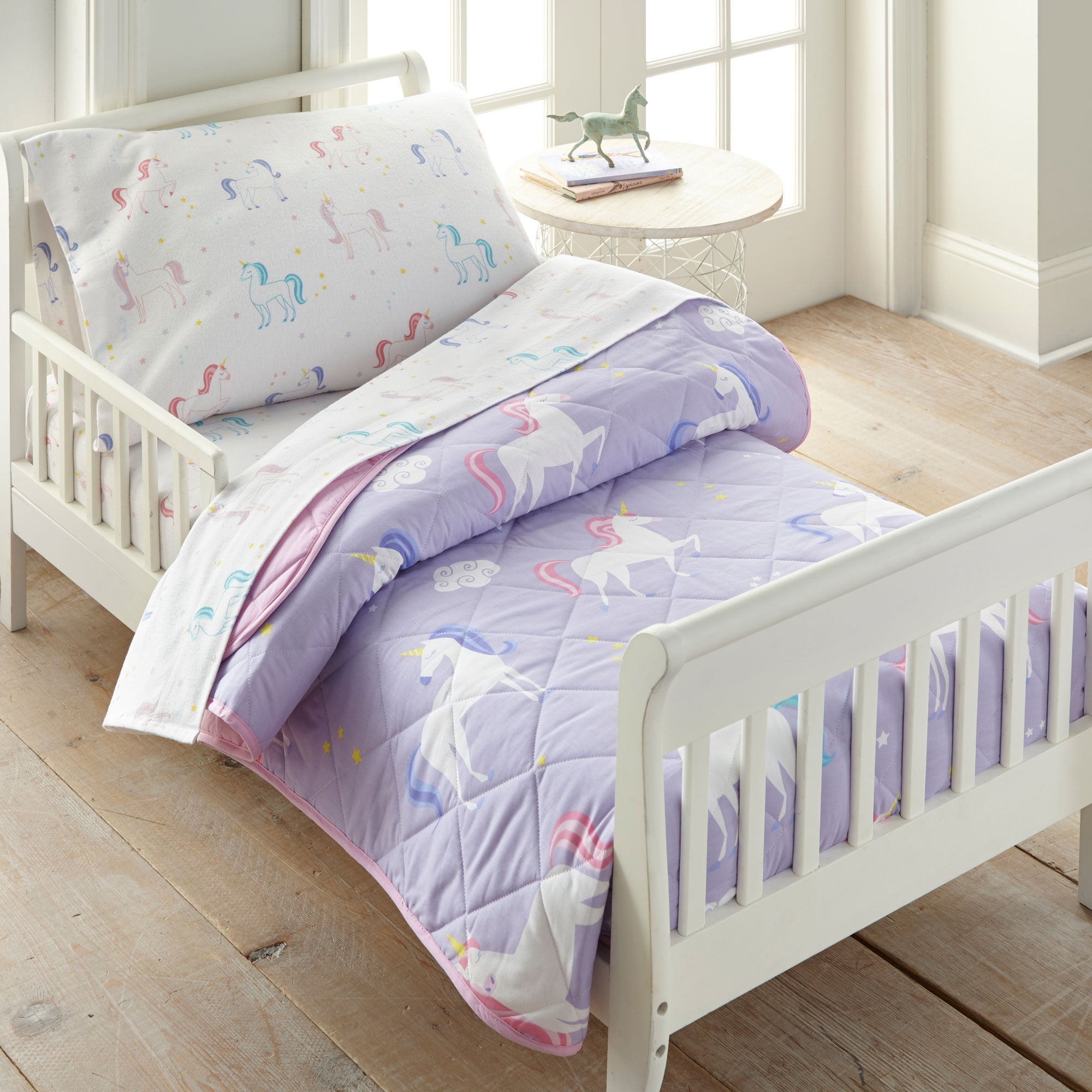 Unicorn 100% Cotton Percale Sheet Set