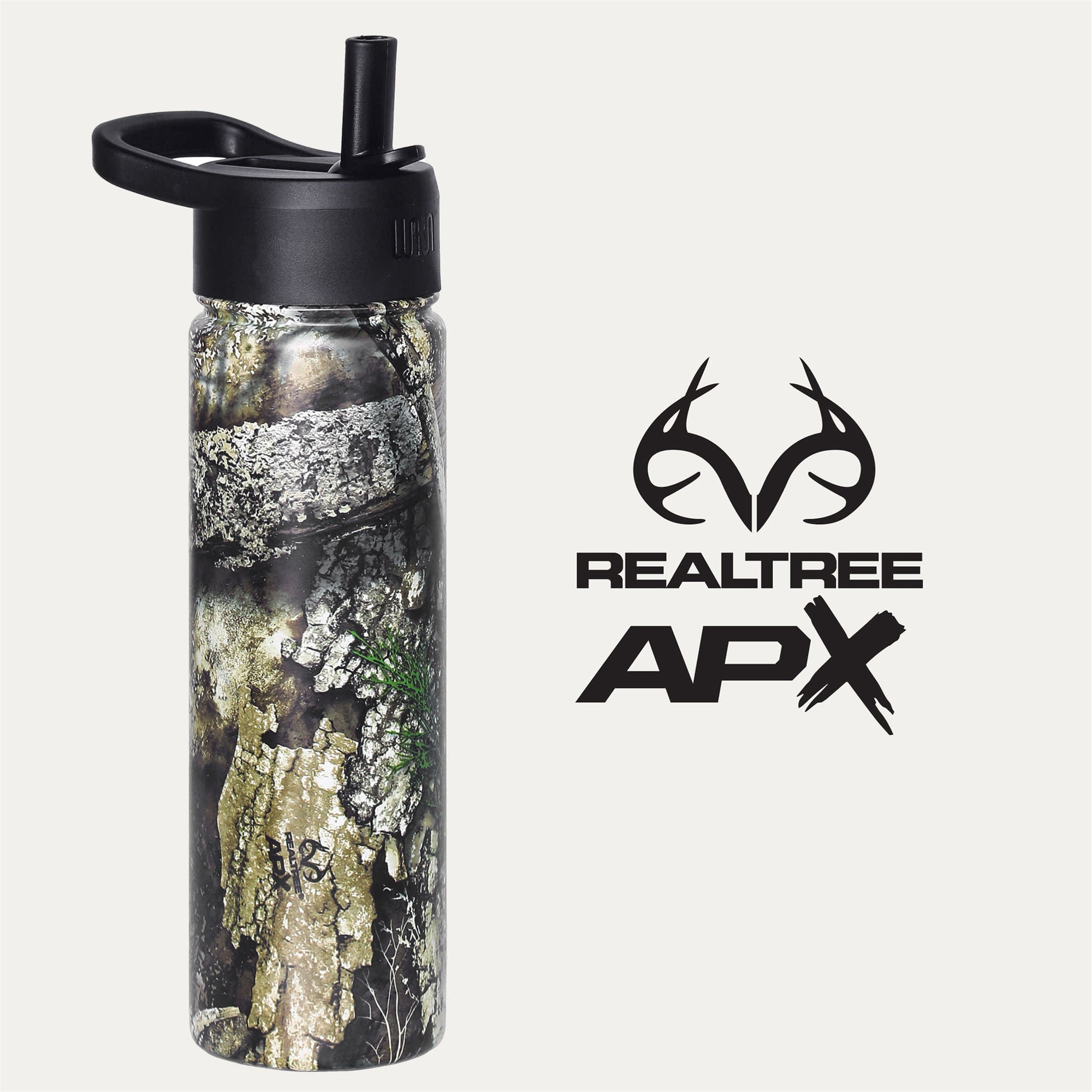 Realtree APX 22 oz Stainless Steel Water Bottle