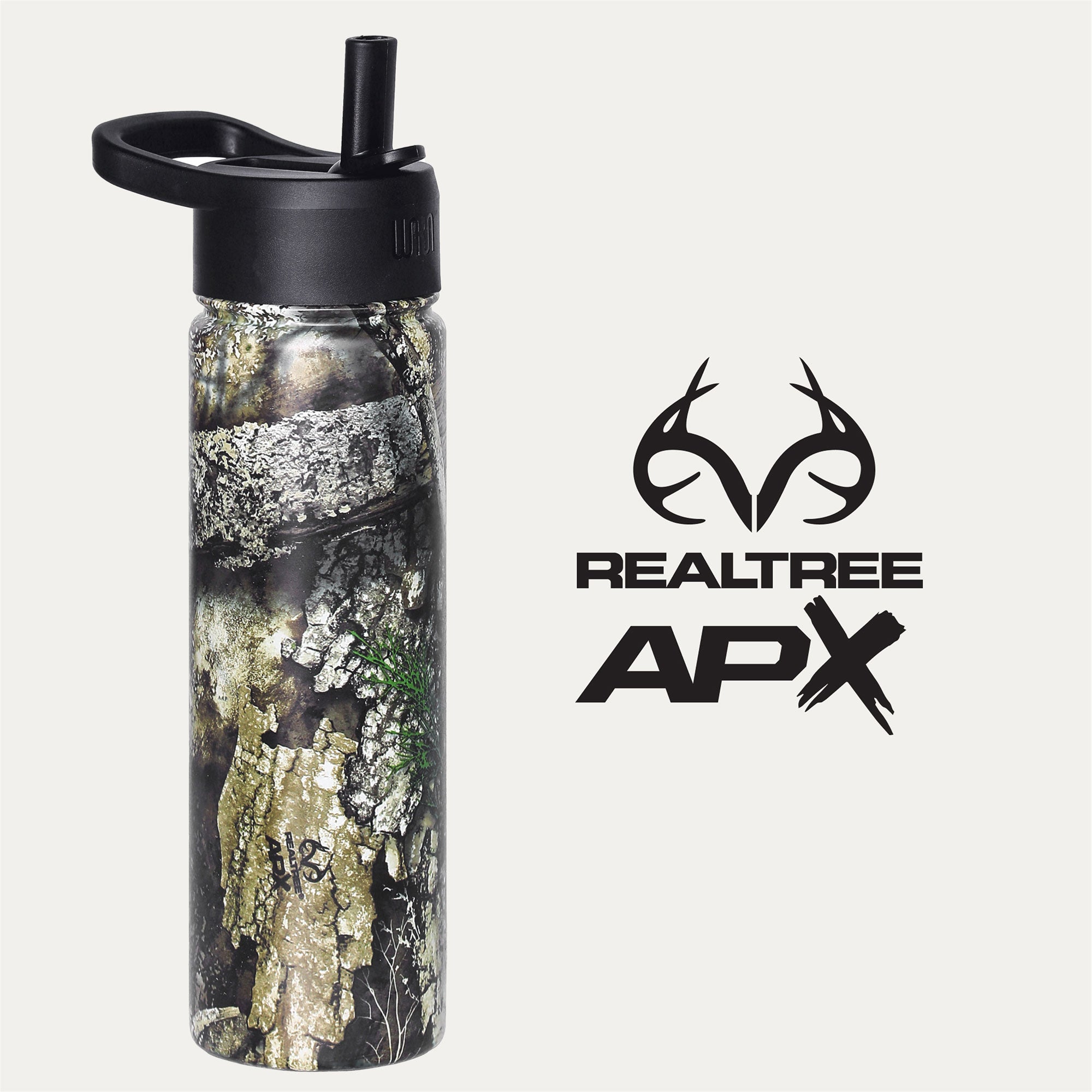 Realtree APX Steel Water Bottle