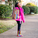 Rainbow Hearts Backpack