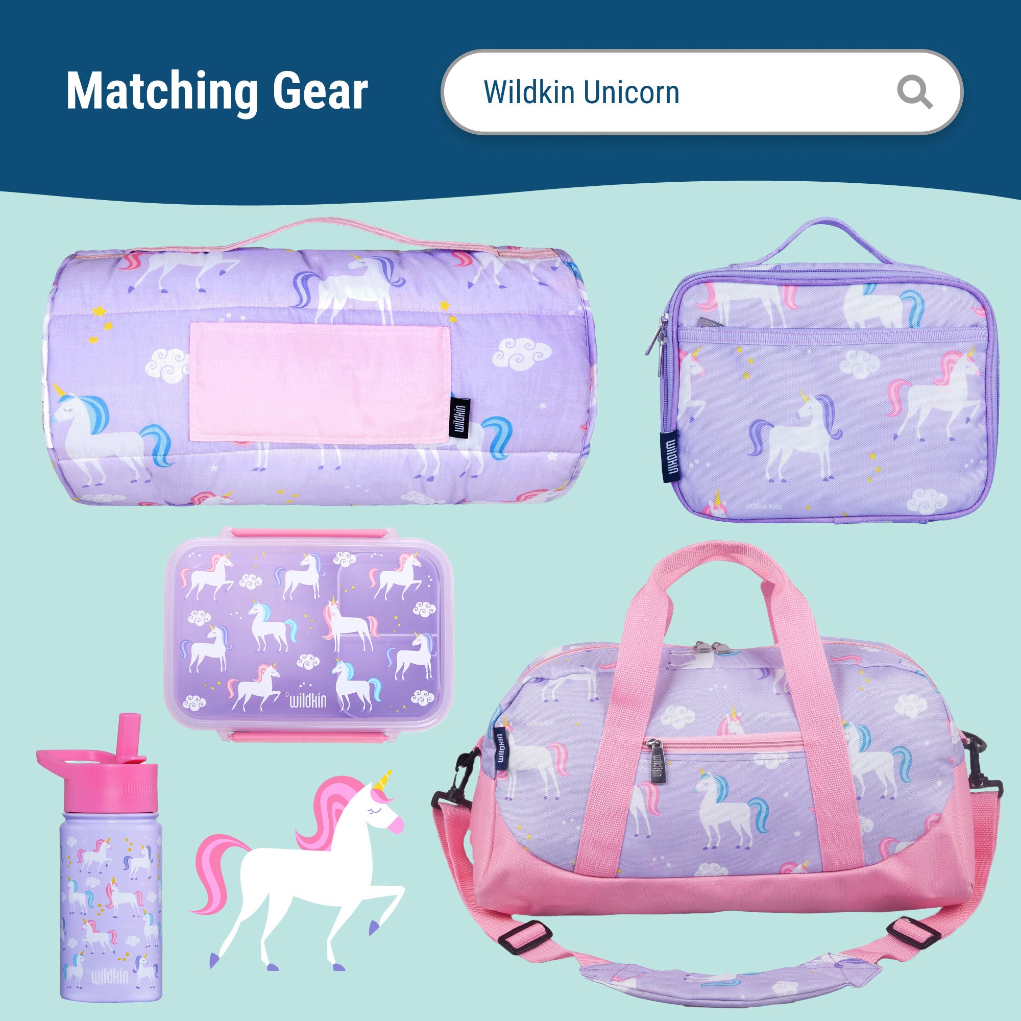 Unicorn 12 Inch Backpack