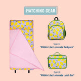 Lilac Lemonade Microfiber Toddler Nap Mat
