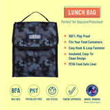 Black Camo Lunch Bag