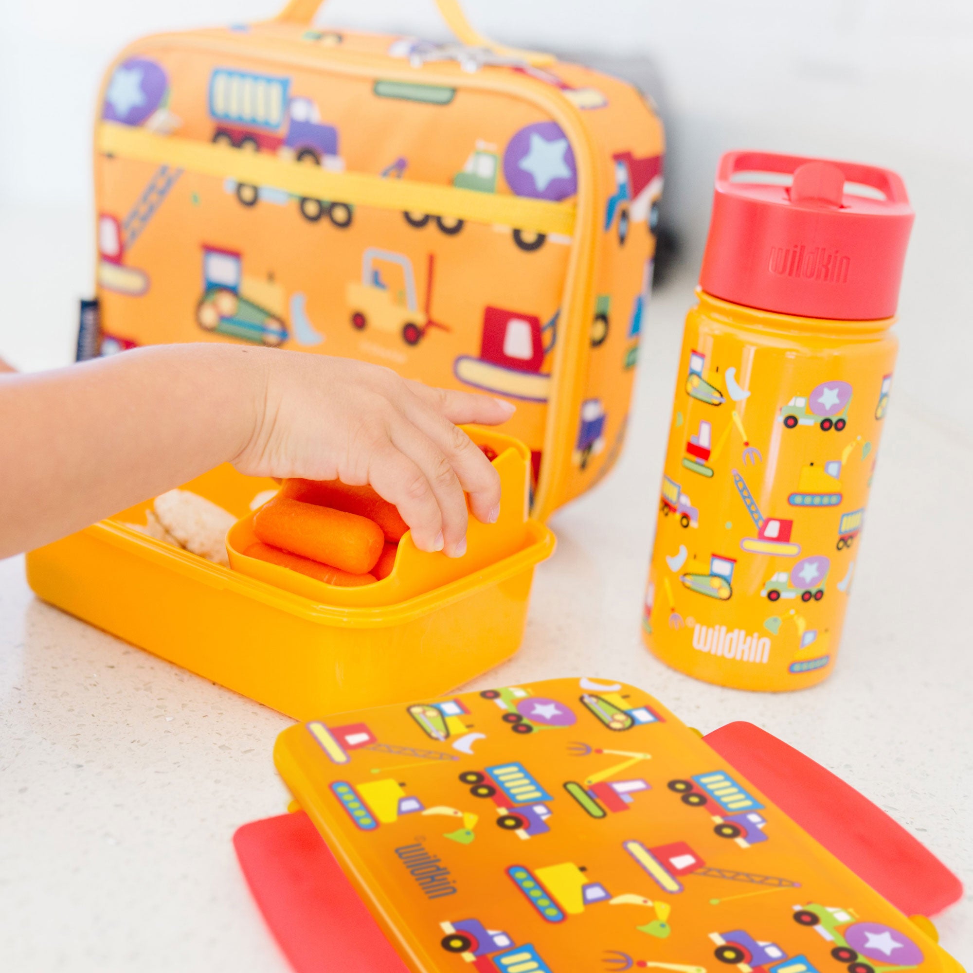 Under Construction Reusable Food Container Bento Box