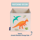 Jurassic Dinosaurs 100% Cotton Flannel Sheet Set - Full