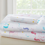 Unicorn 100% Cotton Percale Sheet Set